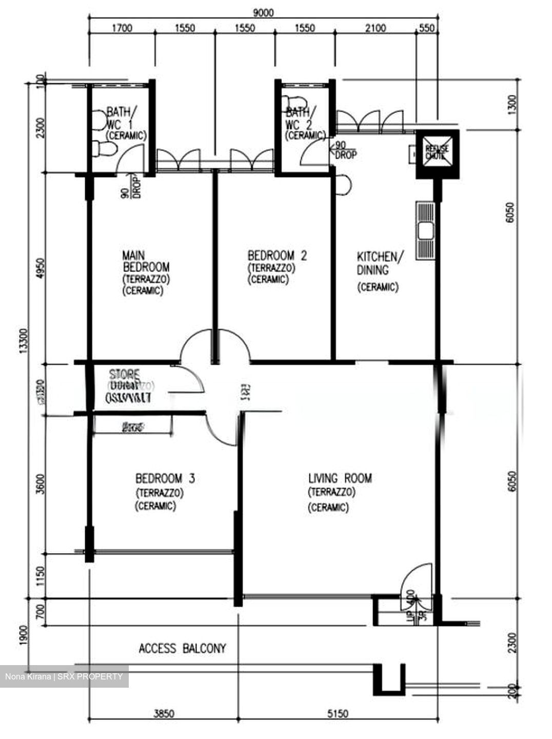 Blk 234 Tampines Street 21 (Tampines), HDB 4 Rooms #549012471